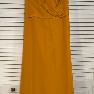 Elegant Mustard Yellow Dress